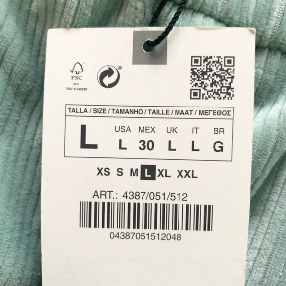 Zara pants L new - Picture 5 of 9